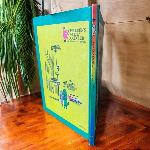 Lyle, Lyle, Crocodile by Bernard Waber 1965 Children’s Choice Book Club Edition - Picture 3 of 10